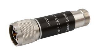 L-COM LCAT1003-04 RF Attenuator, 2W/4dB, N Plug-Jack, 50 Ohm