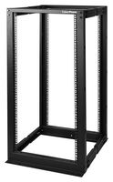 CYBER POWER SYSTEMS CR25U40001 OPEN FRAME RACK, 25U, BLACK