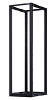 CYBER POWER SYSTEMS CR45U40001 OPEN FRAME RACK, 45U, BLACK