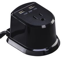 CYBER POWER SYSTEMS CSP105U USB Charger Receptacle, 125 V, 2 Ports, USB Type A
