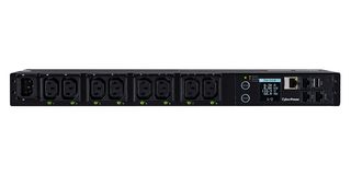 CYBER POWER SYSTEMS PDU41004 Power Distribution, 8 Outlets, 240 V, 15 A, 112 mm, 433.1 mm, 3.05 m