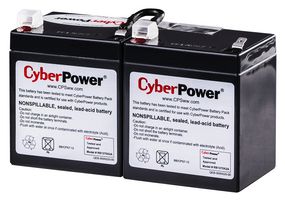 CYBER POWER SYSTEMS RB1270X2A REPLACEMENT BATT CARTRIDGE, 12V/7AH, UPS