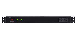 CYBER POWER SYSTEMS RKBS15S2F10R Power Distribution, 12 Outlets, 120 V, 15 A, 57.2 mm, 444.5 mm, 4.57 m
