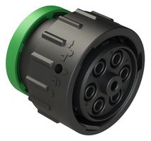 AMPHENOL SINE/TUCHEL AHDP06-24-07SN-BRA Circular Connector, IP68, IP69K, Standard Circular Connector, DuraMate AHDP Series