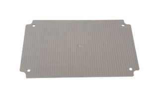 BUD INDUSTRIES PTX-11067-P Accesorio de Carcasa, Panel Interno, ABS (Acrylonitrile Butadiene Styrene), Gris