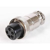 MCM 27-725 Conector para Audio de Teléfono, 5 Contactos, Macho
