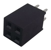 HARWIN M20-7830246 PCB Receptacle, Board-to-Board, 2.54 mm, 2 Rows, 4 Contacts, Through Hole Mount, M20 Series