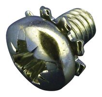 TR FASTENINGS M46PRSTEXZ100- Tornillo, Arandela, M4, 6 mm, Steel, Bright Zinc, Ranurada con Cabeza Alomada