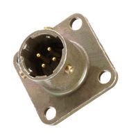 ITT CANNON MS3112E14-19P Circular Connector, MIL-DTL-26482 Series I, MS3112 Series, Box Mount Receptacle, 19 Contacts