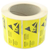 MULTICOMP PRO 055-0083 Label, Warning, 38 mm, 76 mm