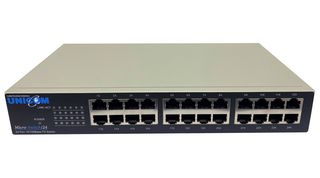 UNICOM FEP-31024T-3 Switch, 24 Ports, Commercial, Fast Ethernet, Desktop / Rack, RJ45 x 24, 10Mbps, 100Mbps