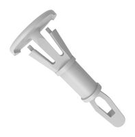 RAF ELECTRONIC HARDWARE 30197-N PCB SPACER/SUPPORT, NYLON, 6.4 X 9.5MM