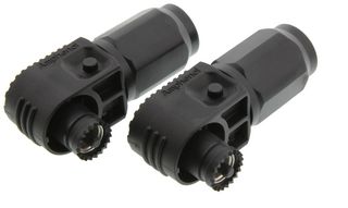 AMPHENOL INDUSTRIAL SLPPC70BNB0 Power Entry Connector, Plug, R/A, BLK, 90° Key, SurLok Plus Series, 1 kV, 250 A