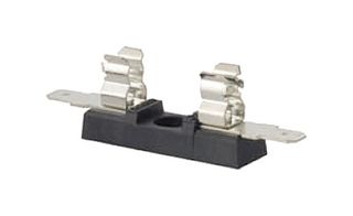 EATON ELECTRONICS BK2-S-4201-1X-R Cartridge Fuse Holder, 1 Pole, 25 A, 250 VAC, Quick Connect, 1/4" x 1-1/4"