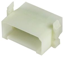TE CONNECTIVITY - AMP 163008 Connector Housing, FASTON 250 Series, Plug, 8 Positions, 9.1 mm, AMP FASTON Series Contacts