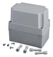 FIBOX PC 100/125 HG Carcasa de Plástico, Riel DIN, IP66, IP67, NEMA 1, 4, 4X, 6, Multipurpose, Policarbonato, 124.5 mm