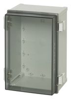 FIBOX UL CAB PC 302018 T Plastic Enclosure, Hinged Door, Wall Mount, Polycarbonate, 300 mm, 200 mm, 180.3 mm, IP65