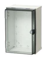 FIBOX UL CAB PC 302018 T3B Plastic Enclosure, Multipurpose, Polycarbonate, 300 mm, 200 mm, 180 mm, IP65