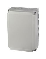 FIBOX UL PCM 200/100 G Plastic Enclosure, DIN Rail, IP66, IP67, NEMA 6, Multipurpose, Polycarbonate, 99.1 mm, 180 mm
