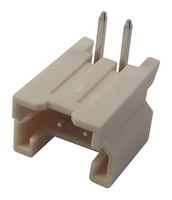 MOLEX 353630260 Pin Header, Right Angle, Signal, Wire-to-Board, 2 mm, 1 Rows, 2 Contacts, Through Hole Right Angle