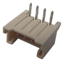 MOLEX 353630460 Cabezal de Pin, Cable-a-Tarjeta, 2 mm, 1 Líneas, 4 Contactos, THT (Through Hole) Ángulo Recto