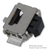 OMRON ELECTRONIC COMPONENTS B3U-3100PM-B Tactile Switch, B3U Series, Side Actuated, Surface Mount, Rectangular Button, 162 gf