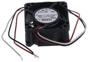 NMB TECHNOLOGIES 1608VL-05W-B59-B00 DC Axial Fan, 24 V, Square, 40 mm, 20 mm, Ball Bearing, 10.2 CFM