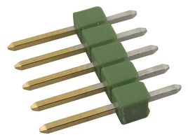 TE CONNECTIVITY - AMP 826629-5 Pin Header, Board-to-Board, 2.54 mm, 1 Rows, 5 Contacts, Through Hole Straight