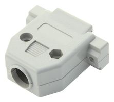 NORCOMP 977-015-010R031 D Sub Backshell, ARMOR 977 Series, DA, 180°, ABS (Acrylonitrile Butadiene Styrene) Body