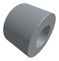 RAF ELECTRONIC HARDWARE 1186-10-N SPACER, ROUND, NYLON, 6.35MM