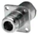 AMPHENOL RF 82-62 RF / Coaxial Connector, N Type, Straight Flanged Jack, Solder, 50 ohm
