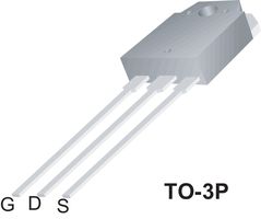 ONSEMI FQA30N40 Power MOSFET, N Channel, 400 V, 30 A, 0.14 ohm, TO-3PN, Through Hole