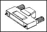 AMP - TE CONNECTIVITY 749081-1 Connector Backshell, Shielded Backshell Kit, .050 Series III Cable Connector, 180°, Zinc Body