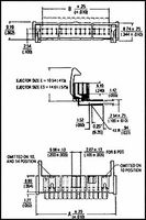 AMP - TE CONNECTIVITY 3-1761609-1 Pin Header, Wire-to-Board, 2.54 mm, 2 Rows, 34 Contacts, Through Hole Right Angle