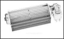 EBM-PAPST 55442.70170 Fan Blower, Crossflow, 115 VAC, AC, 71 mm, 133 CFM
