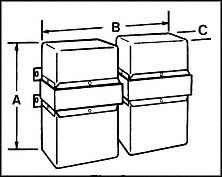 SOLAHD 23-28-275-6 Acondicionador, 480 VAC, Serie CVS Hardwired, 120 VAC, 7500 VA, 635 mm, 685.8 mm