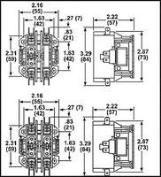 SQUARE D BY SCHNEIDER ELECTRIC 8910DP31V14 Contactor, 30 A, Panel Mount, 600 VAC, SPST-NO, 1 Pole