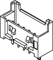 MOLEX 53375-1510 Cabezal de Pin, Cable-a-Tarjeta, 2.5 mm, 1 Líneas, 15 Contactos, Recto Agujero Pasante