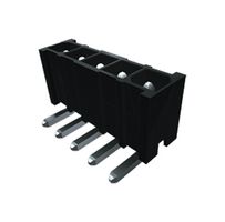 SAMTEC IPBT-103-H1-T-D-RA-K Pin Header, Board-to-Board, Wire-to-Board, 4.19 mm, 2 Rows, 6 Contacts, Through Hole Right Angle