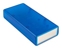 HAMMOND 1593YALTBU Plastic Enclosure, Instrument, ABS, 27.94 mm, 66 mm, 139.7 mm, IP54