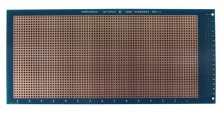 MULTICOMP PRO MP005888 Prototype Board, Eurocard, 100 mm X 220 mm, Epoxy Glass Composite