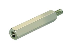 HARWIN R40-3001202 Standoff, Brass, M4, Hex Male-Female, 12 mm, 20 mm