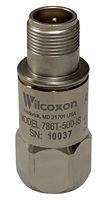 AMPHENOL WILCOXON 786T-500-IS Accelerometer, 0.5 V/g, 1/4-28 UNF Tapped Hole Mount, 18 to 30VDC, -50 to 120 °C