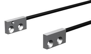 OMRON INDUSTRIAL AUTOMATION E32-T15ZR 2M Fiber Optic Sensor Head, Through-Beam, Square, Flat View, 1120mm, 2 m Cable