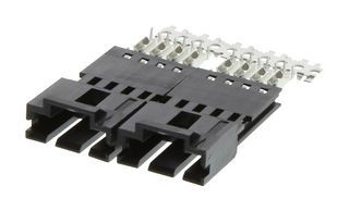 AMP - TE CONNECTIVITY 5-103946-3 Conector IDC, IDC Macho, Macho, 2.54 mm, 1 Hilera, 4 Contactos, Montaje de cable