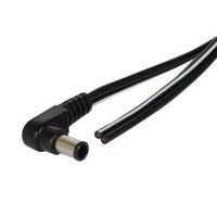 MULTICOMP PRO 27-5833 Cable de Alimentación, Barril 90° de 4.35mm Macho a Extremo Libre, 1.83 m, Negro