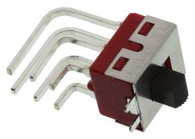 E-SWITCH 500SDP1S1M7QEA Interruptor (Switch) Deslizable, Miniatura, DPDT, Encendido-Nada-Encendido, Through Hole, Serie 500