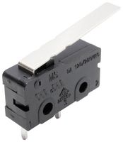 E-SWITCH MS0850503F040P1C Interruptor Microswitch, Acción a Presión, Miniature, Palanca recta larga, SPST, Pin de PC, 5 A
