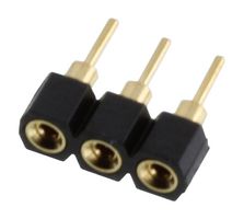 OMRON ELECTRONIC COMPONENTS XR2C-0311-N IC & Component Socket, 3 Contacts, SIP Socket, 2.54 mm, XR2 Series, Beryllium Copper