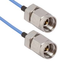 AMPHENOL SV MICROWAVE 7015-0718 Cable RF / Coaxial ensamblado, 12 ", 305 mm, Semi Rígido de 0.047", Enchufe Recto RP 2.92mm
